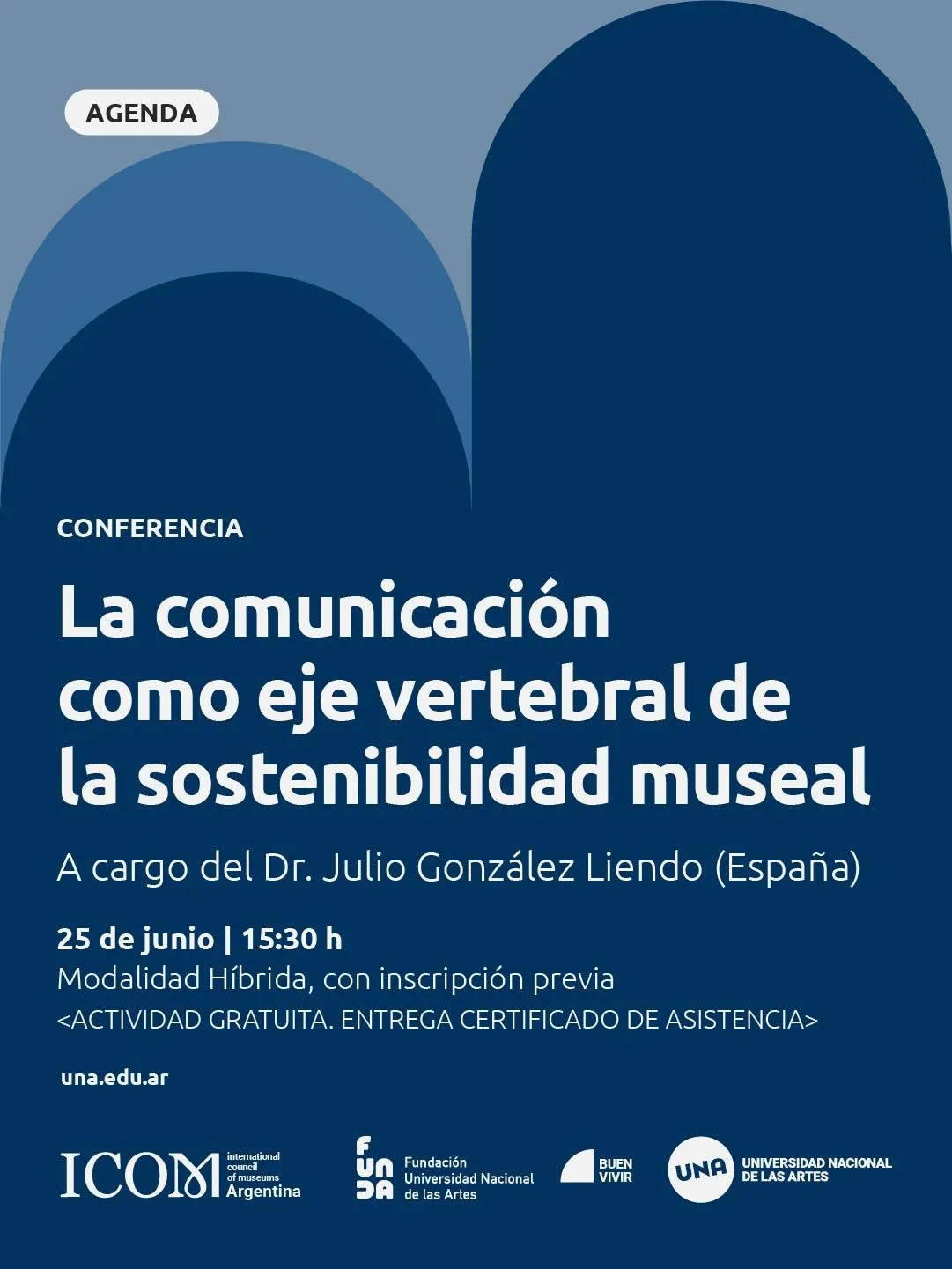 Conferencia “La comunicación como eje vertebral de la sostenibilidad museal”