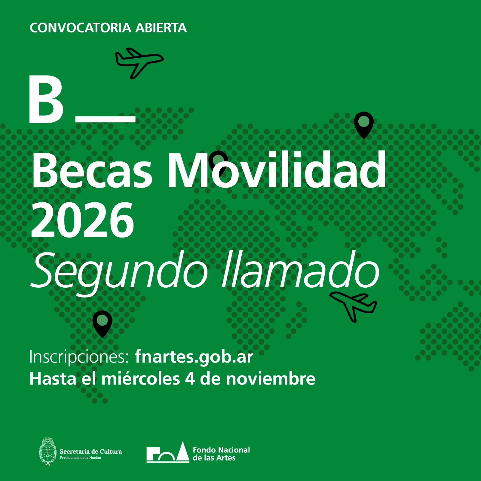 Becas Movilidad - Segundo llamado 2026
