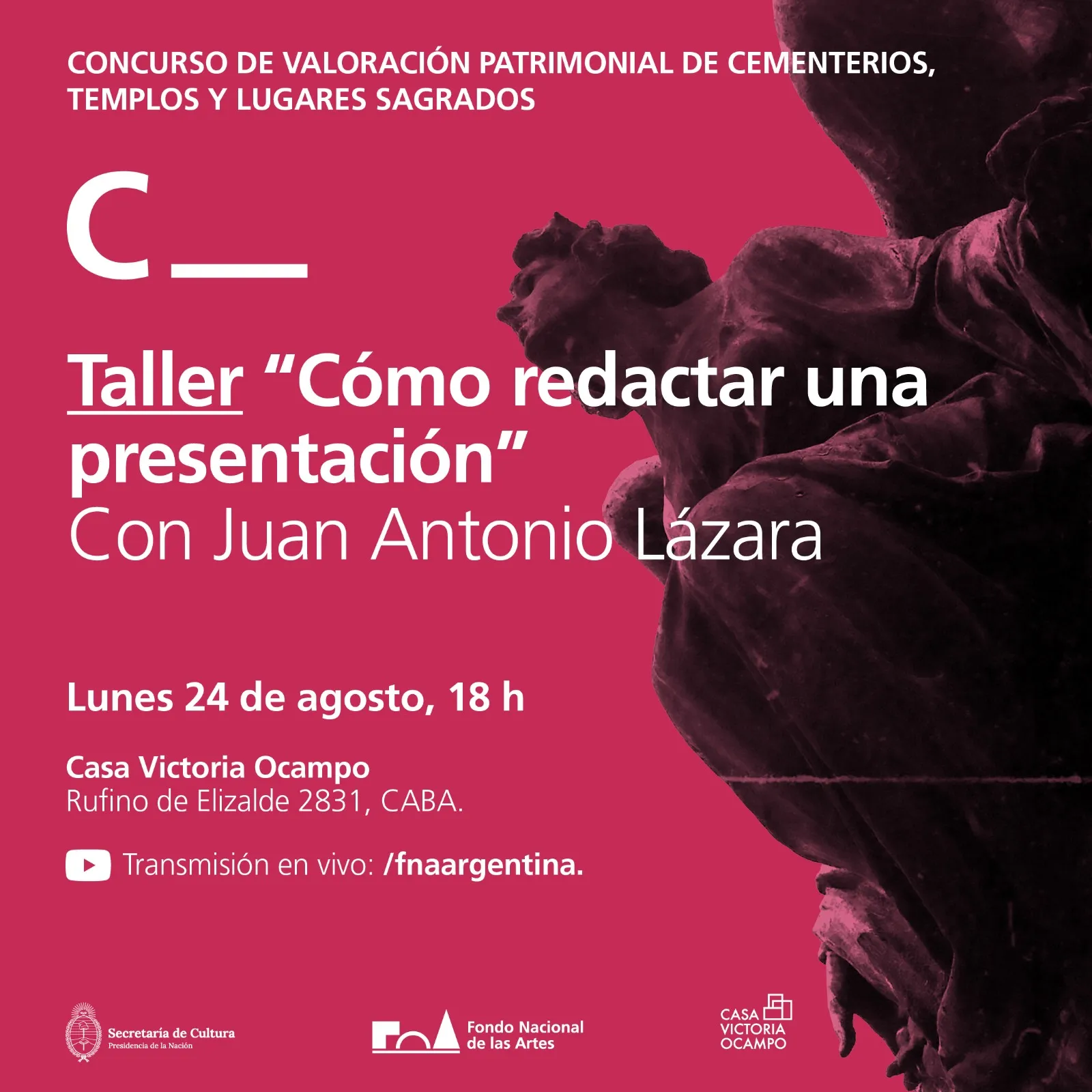Taller de escritura "Cómo redactar una presentación"
