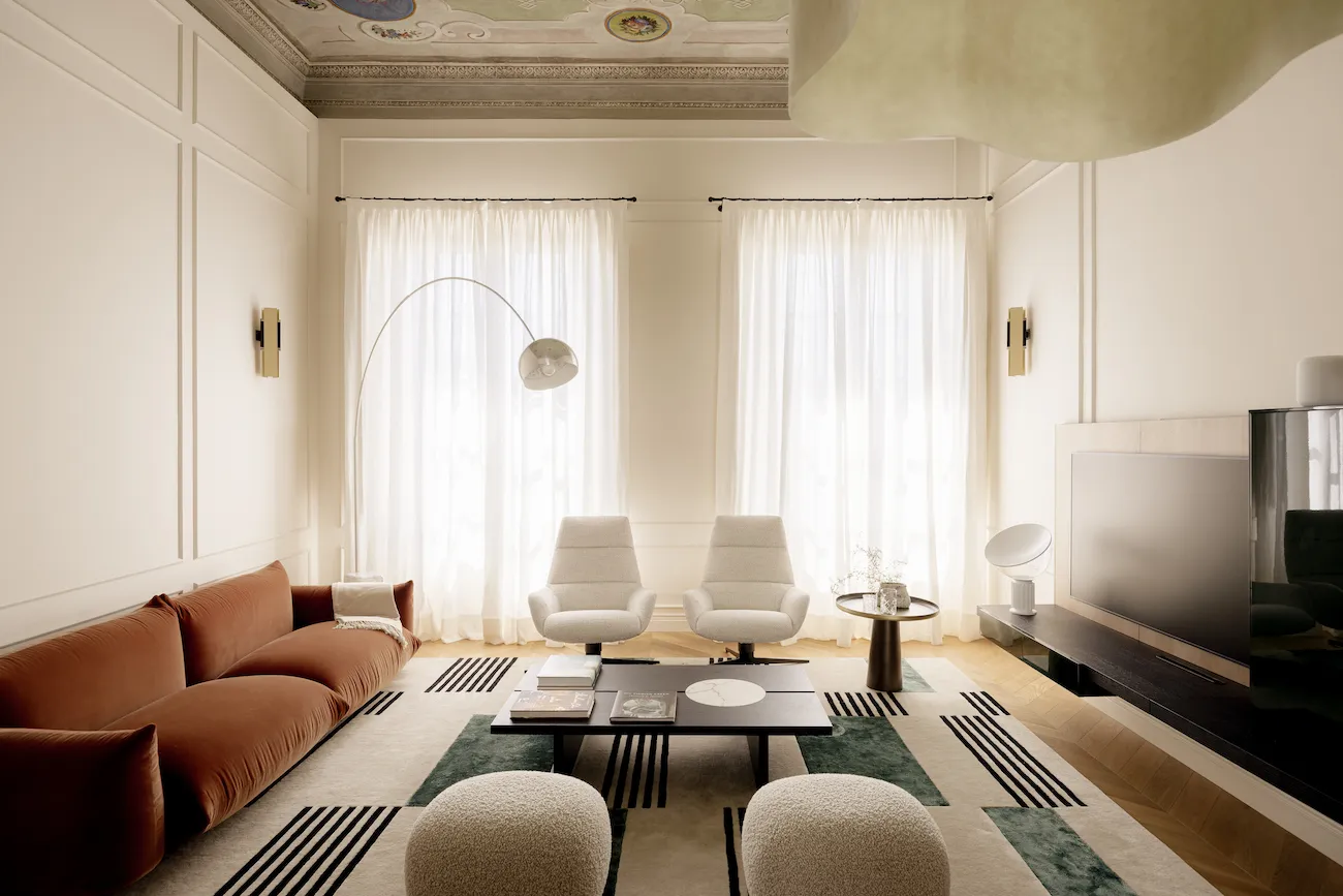 A historic Florentine residence reimagined through contemporary design 